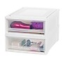 IRIS® Shallow Box Chest Drawer, White, 4/Pk (591059)~#|#~sp13496528_sc7