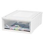 IRIS® Shallow Box Chest Drawer, White, 4/Pk (591059)~#|#~sp13496529_sc7