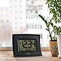 La Crosse Technology Wall/Table Clock with Indoor Temperature and Calendar (WT-8002U-B-INT)~#|#~sp135452842_sc7