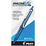 Pilot Precise V7 RT Retractable Rollerball Pens, Fine Point, Blue Ink, Dozen (26068)~#|#~sp135695495_sc7
