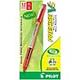 Pilot Precise V5 BeGreen Rollerball Pens, Extra Fine Point, Red Ink, Dozen (26302)~#|#~sp135695510_sc7