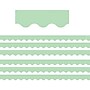 Teacher Created Resources Mint Green Scalloped Border Trim, 35 Feet Per Pack, 6 Packs (TCR8870-6)~#|#~sp135973119_sc7