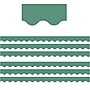Teacher Created Resources Scalloped Border, 2.19" x 210', Eucalyptus Green (TCR8687-6)~#|#~sp135974043_sc7
