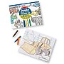 Melissa & Doug Jumbo Multi-Theme Coloring Pad, 50 Pages, 6/Bundle (LCI4226-6)~#|#~sp136096097_sc7