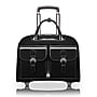 McKlein W Series Leather Briefcase, Laptop Compatible, Rolling, Black (96185A)~#|#~sp136103161_sc7