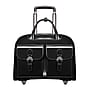 McKlein W Series Leather Briefcase, Laptop Compatible, Rolling, Black (96185A)~#|#~sp136103163_sc7