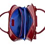 McKlein Roseville Leather Briefcase, Laptop Compatible, Rolling, TSA Checkpoint Friendly, Red (96646)~#|#~sp136103342_sc7