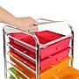 Seville Classics 10-Drawer Organizer Cart, Pearlescent Multi-Color(WEB241)~#|#~sp13649098_sc7
