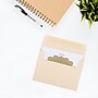 JAM Paper A7 Parchment Invitation Envelopes, 5.25 x 7.25, Natural Recycled, 50/Pack (35394I)~#|#~sp136742285_sc7