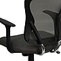 Flash Furniture Alfred Ergonomic Mesh Swivel Mid-Back Task Office Chair, Dark Gray (H8369FDKGY)~#|#~sp137082429_sc7