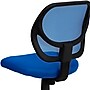 Flash Furniture Neri Armless Ergonomic Mesh Swivel Low Back Task Office Chair, Blue (WA3074BL)~#|#~sp137082902_sc7
