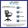 Flash Furniture Neri Ergonomic Mesh Swivel Low Back Task Office Chair, Gray (WA3074GYARM)~#|#~sp137082931_sc7