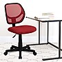 Flash Furniture Neri Armless Ergonomic Mesh Swivel Low Back Task Office Chair, Red (WA3074RD)~#|#~sp137083128_sc7