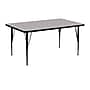 Flash Furniture Wren Rectangular Activity Table, 24" x 48", Height Adjustable, Gray (XUA2448RECGYTP)~#|#~sp137083255_sc7