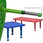 Flash Furniture Wren Rectangular Activity Table, 24" x 48", Height Adjustable, Red (YUYCX001RECTBRD)~#|#~sp137083551_sc7