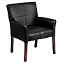 Flash Furniture Executive Leather Reception Chair, Black (BT353BKLEA)~#|#~sp137084600_sc7