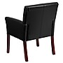 Flash Furniture Executive Leather Reception Chair, Black (BT353BKLEA)~#|#~sp137084606_sc7