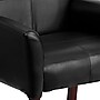 Flash Furniture Executive Leather Reception Chair, Black (BT353BKLEA)~#|#~sp137084607_sc7