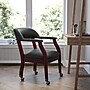 Flash Furniture Leather Conference Chair, Black (BZ100LFBKLEA)~#|#~sp137085163_sc7