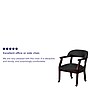 Flash Furniture Leather Conference Chair, Black (BZ100LFBKLEA)~#|#~sp137085165_sc7