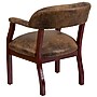 Flash Furniture Microfiber Conference Chair, Brown (BZ105BRN)~#|#~sp137085200_sc7