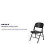 Flash Furniture HERCULES™ Plastic Armless Folding Chair, Black, 6/Pack~#|#~sp137085223_sc7