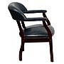 Flash Furniture Vinyl Mid Back Luxurious Conference Chair, Navy~#|#~sp137085274_sc7