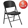 Flash Furniture HERCULES™ Plastic Armless Folding Chair, Black, 6/Pack~#|#~sp137085288_sc7