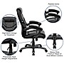 Flash Furniture Greer Ergonomic LeatherSoft Swivel High Back Executive Office Chair, Black (GO724HBKLEA)~#|#~sp137085933_sc7
