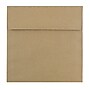 JAM Paper 8.5 x 8.5 Kraft Square Invitation Envelopes, Brown Kraft Paper Bag, 25/Pack (LEKR505)~#|#~sp137085987_sc7