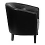 Flash Furniture Leather Club Chair, Black (GOS11BKBARREL)~#|#~sp137086130_sc7
