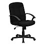 Flash Furniture Garver Fabric Swivel Executive Chair, Black (GOST6BKFAB)~#|#~sp137086142_sc7