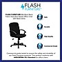 Flash Furniture Garver Fabric Swivel Executive Chair, Black (GOST6BKFAB)~#|#~sp137086158_sc7