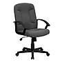 Flash Furniture Garver Fabric Swivel Mid-Back Executive Office Chair, Gray (GOST6GYFAB)~#|#~sp137086181_sc7