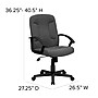 Flash Furniture Garver Fabric Swivel Mid-Back Executive Office Chair, Gray (GOST6GYFAB)~#|#~sp137086187_sc7