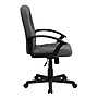 Flash Furniture Garver Fabric Swivel Mid-Back Executive Office Chair, Gray (GOST6GYFAB)~#|#~sp137086191_sc7