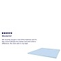 Flash Furniture Capri Comfortable Sleep King Size Cooling Gel Memory Foam Mattress Topper, Blue, 75.5" x 81" x 2" (MRM352K)~#|#~sp137086289_sc7