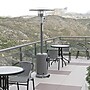Flash Furniture Sol Propane Freestanding Outdoor Heater, 40000 BTU, Silver (NANHSSAGHSL)~#|#~sp137088242_sc7