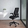 Flash Furniture Kale Ergonomic Mesh Swivel High Back Executive Office Chair, Black (BLZP809BK)~#|#~sp137095287_sc7