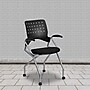 Flash Furniture Galaxy Mobile Nesting Chair with Arms and Black Fabric Seat (WLA224VA)~#|#~sp137095654_sc7