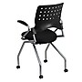 Flash Furniture Galaxy Mobile Nesting Chair with Arms and Black Fabric Seat (WLA224VA)~#|#~sp137095656_sc7