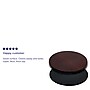 Flash Furniture 36" Laminate Round Table Top, Black/Mahogany (XURD36MBT)~#|#~sp137095657_sc7