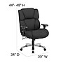 sh Furniture HERCULES Series Fabric Swivel 24/7 Intensive Use Big & Tall Executive Office Chair, Black (GO2149)~#|#~sp137095924_sc7