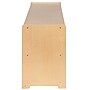 Flash Furniture 24"H x 48"L Wooden 5 Section School Classroom Storage Cabinet, Natural (MKSTRG006)~#|#~sp137095986_sc7