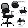 Flash Furniture Ariel Ergonomic Mesh Swivel Mid-Back Task Office Chair, Black (BT2755BK)~#|#~sp137097328_sc7