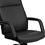 Flash Furniture High Back Leather Executive Office Chairs With Memory Foam Padding (BT90033HBK)~#|#~sp137097674_sc7