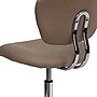 Flash Furniture Beverly Armless Ergonomic Mesh Swivel Mid-Back Padded Task Office Chair, Coffee Brown (H2376FCOF)~#|#~sp137097973_sc7