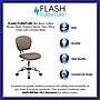 Flash Furniture Beverly Armless Ergonomic Mesh Swivel Mid-Back Padded Task Office Chair, Coffee Brown (H2376FCOF)~#|#~sp137098042_sc7