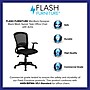 Flash Furniture Manny Ergonomic Mesh Swivel Mid-Back Task Office Chair, Black (HL0007)~#|#~sp137098169_sc7