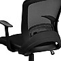 Flash Furniture Manny Ergonomic Mesh Swivel Mid-Back Task Office Chair, Black (HL0007)~#|#~sp137098172_sc7